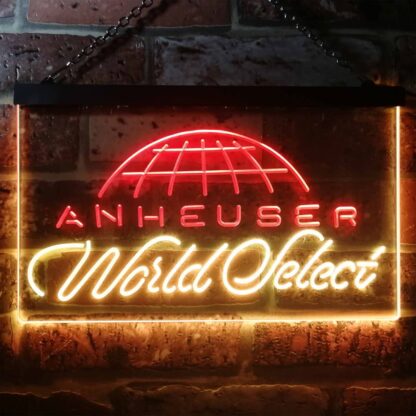 Anheuser World Select Globe LED Neon Sign - Image 3