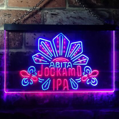 Abita Beer Jockamo IPA LED Neon Sign - Dual Color neon sign LED