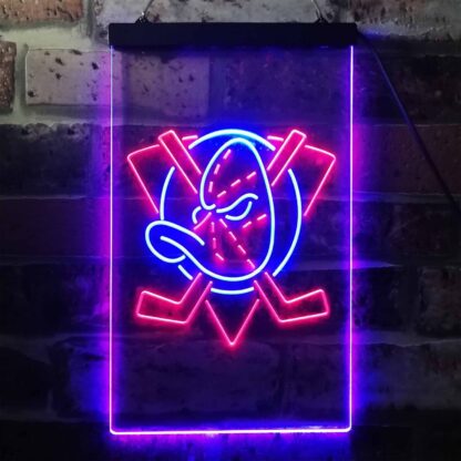 Anaheim Ducks Alternate LED Neon Sign - Legacy Edition