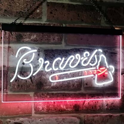Atlanta Braves Logo 1 LED Neon Sign