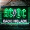 DC Back In Black LED Neon Sign