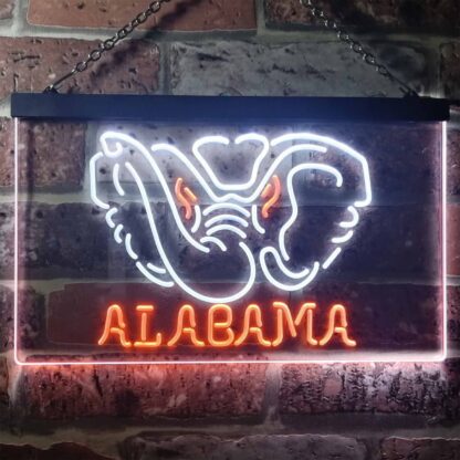 Alabama Crimson Tide Logo 1 LED Neon Sign