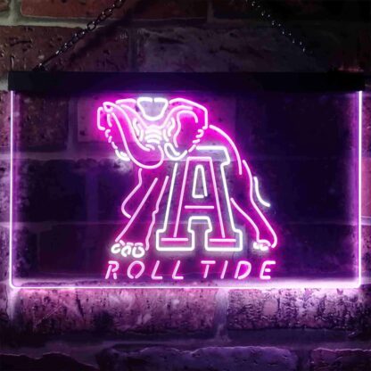 Alabama Crimson Tide Roll Tide LED Neon Sign