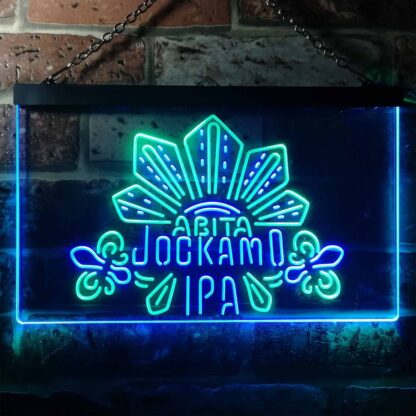 Abita Beer Jockamo IPA LED Neon Sign - Dual Color neon sign LED
