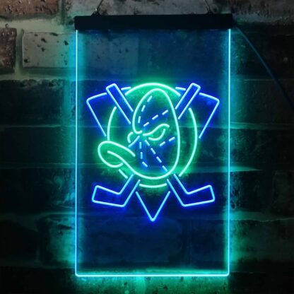 Anaheim Ducks Alternate LED Neon Sign - Legacy Edition