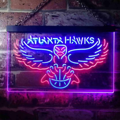 Atlanta Hawks Logo LED Neon Sign - Legacy Edition neon sign LED