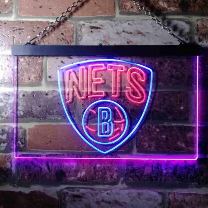 Brooklyn Nets Logo LED Neon Sign neon sign LED