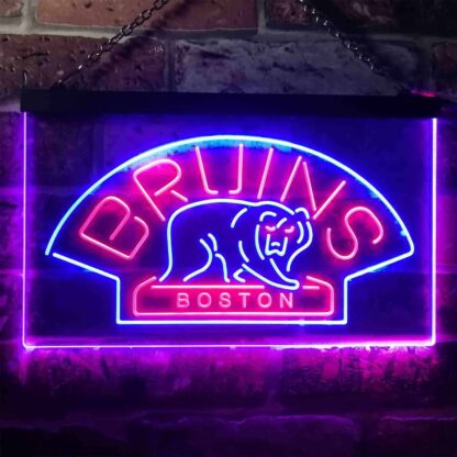 Boston Bruins Logo 1 LED Neon Sign - Legacy Edition neon sign LED