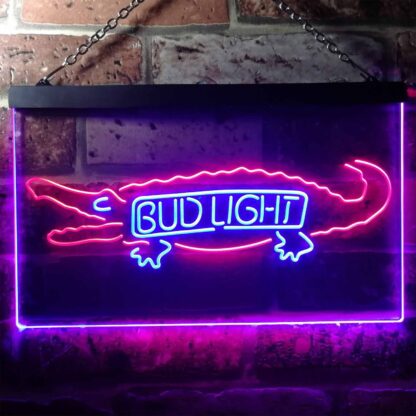 Bud Light Crocodile LED Neon Sign neon sign LED