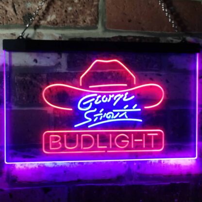 Bud Light George Strait LED Neon Sign neon sign LED