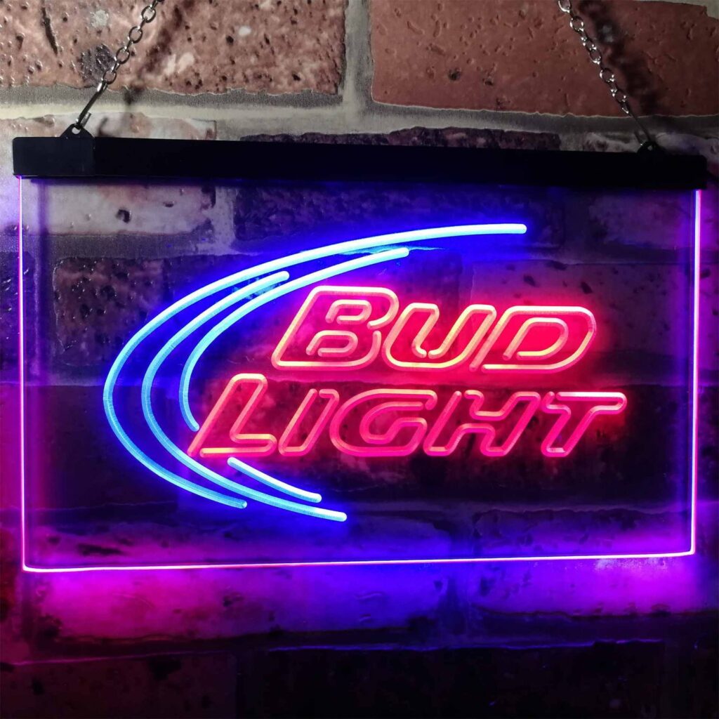 Bud Light Logo 1 LED Neon Sign - neon sign - LED sign - shop - What's ...