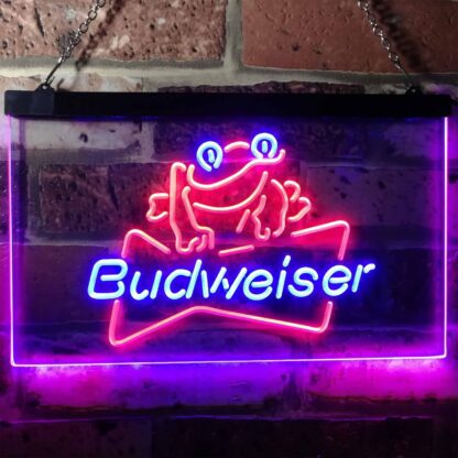 Budweiser Frog LED Neon Sign neon sign LED