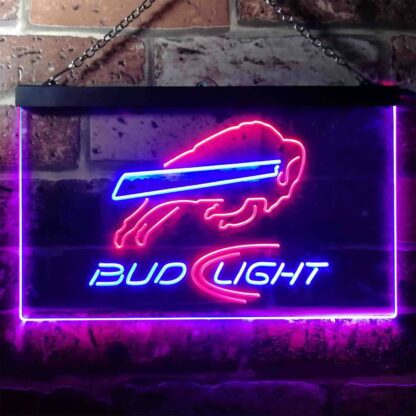 Buffalo Bills Bud Light LED Neon Sign neon sign LED