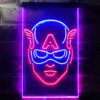 Captain America Face LED Neon Sign