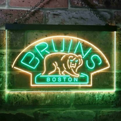 Boston Bruins Logo 1 LED Neon Sign - Legacy Edition neon sign LED