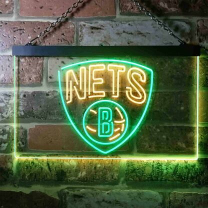 Brooklyn Nets Logo LED Neon Sign neon sign LED