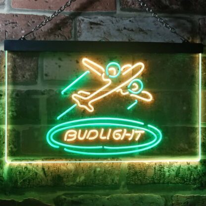 Bud Light Plane LED Neon Sign neon sign LED