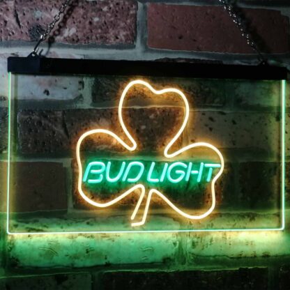 Bud Light Shamrock LED Neon Sign neon sign LED