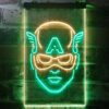 Captain America Face LED Neon Sign