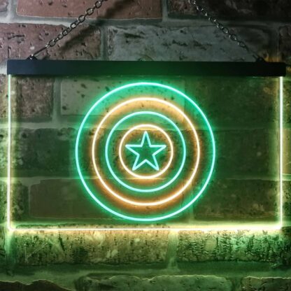 Captain America Shield LED Neon Sign neon sign LED