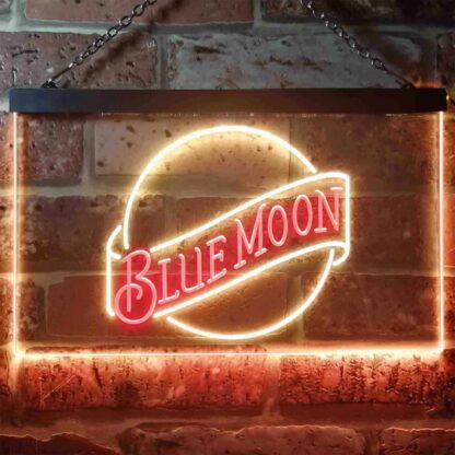 Blue Moon Beer - Logo 2 LED Neon Sign neon sign LED