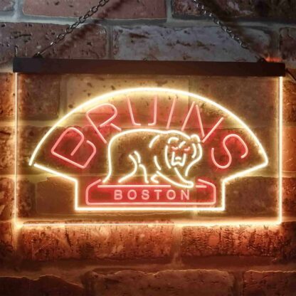 Boston Bruins Logo 1 LED Neon Sign - Legacy Edition neon sign LED