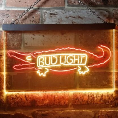 Bud Light Crocodile LED Neon Sign neon sign LED