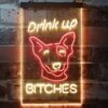 Bud Light Drink Up Dog LED Neon Sign