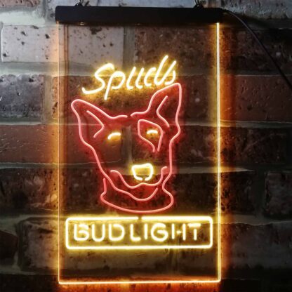 Bud Light Spuds Dog LED Neon Sign neon sign LED