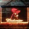 Budweiser Deer 2 LED Neon Sign