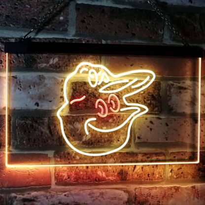 Baltimore Orioles Mascot LED Neon Sign neon sign LED