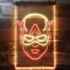 Captain America Face LED Neon Sign