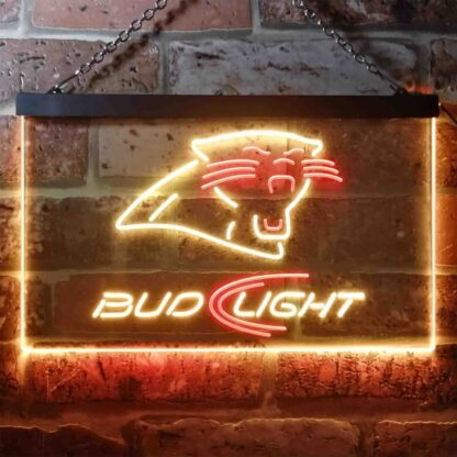 Carolina Panthers Bud Light LED Neon Sign neon sign LED