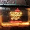 Budweiser Crowned B LED Neon Sign