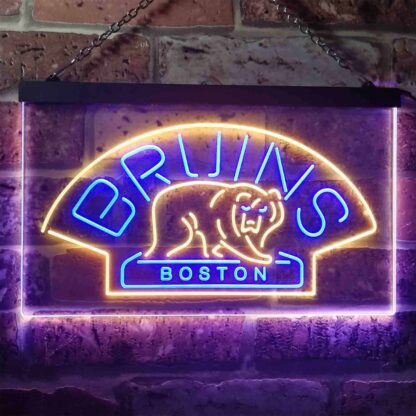 Boston Bruins Logo 1 LED Neon Sign - Legacy Edition neon sign LED