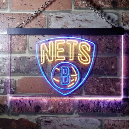 Brooklyn Nets Logo LED Neon Sign neon sign LED