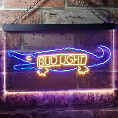 Bud Light Crocodile LED Neon Sign neon sign LED