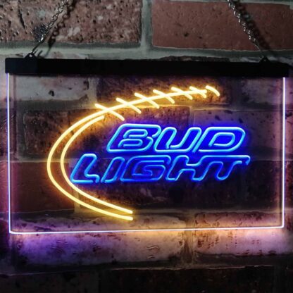 Bud Light Football LED Neon Sign neon sign LED