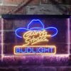 Bud Light George Strait Hat LED Neon Sign