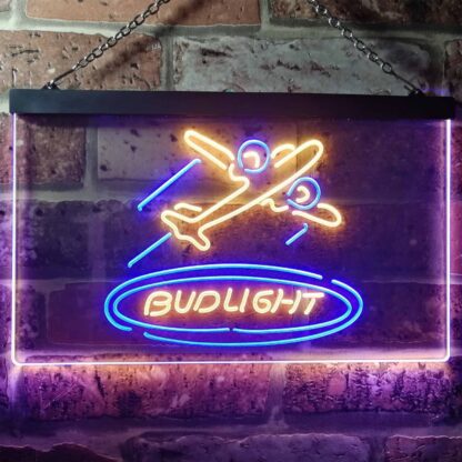 Bud Light Plane LED Neon Sign neon sign LED