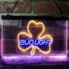 Bud Light Shamrock LED Neon Sign