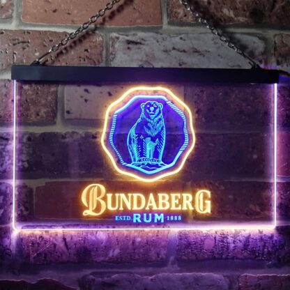 Bundaberg Bear Logo LED Neon Sign neon sign LED