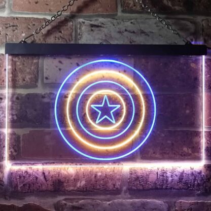 Captain America Shield LED Neon Sign neon sign LED