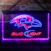 Baltimore Ravens Bud Light LED Neon Sign