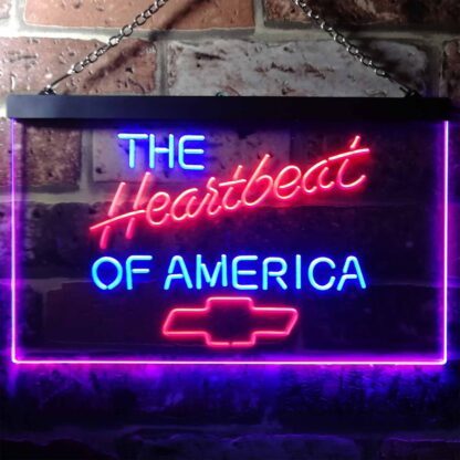Chevrolet Heartbeat of America LED Neon Sign neon sign LED