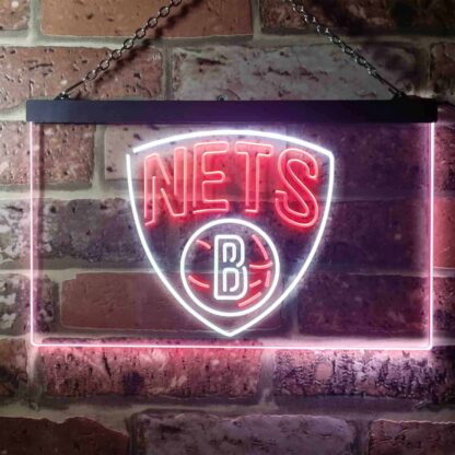 Brooklyn Nets Logo LED Neon Sign neon sign LED