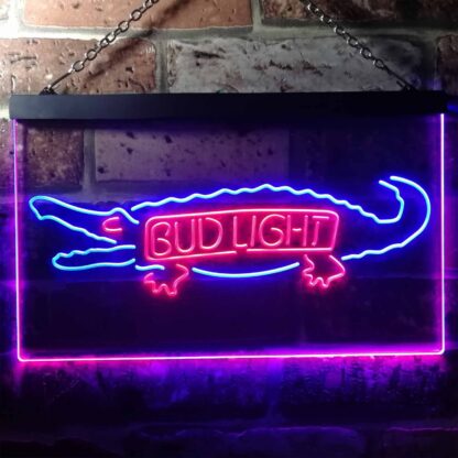 Bud Light Crocodile LED Neon Sign neon sign LED