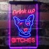 Bud Light Drink Up Dog LED Neon Sign