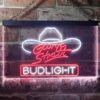 Bud Light George Strait Hat LED Neon Sign