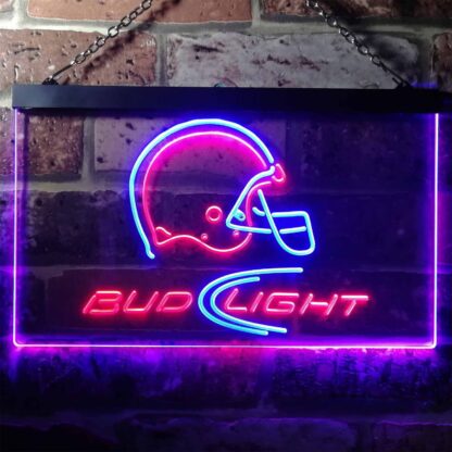 Bud Light Helmet LED Neon Sign neon sign LED